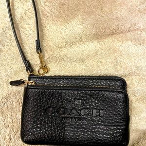 Coach Wrist Purse - Black